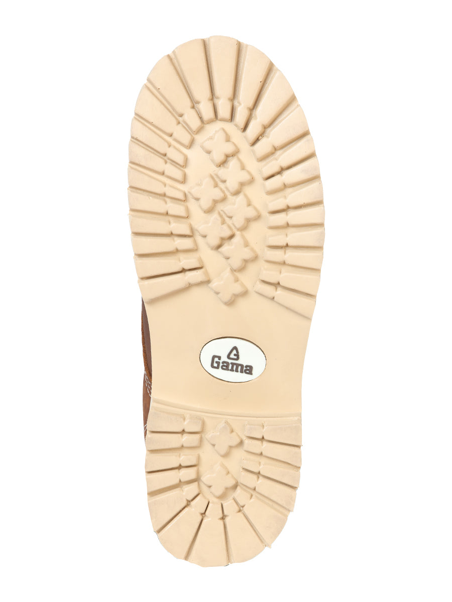 Ankle Work Boot with Laces - Gama Grasso Roble Leather 43980