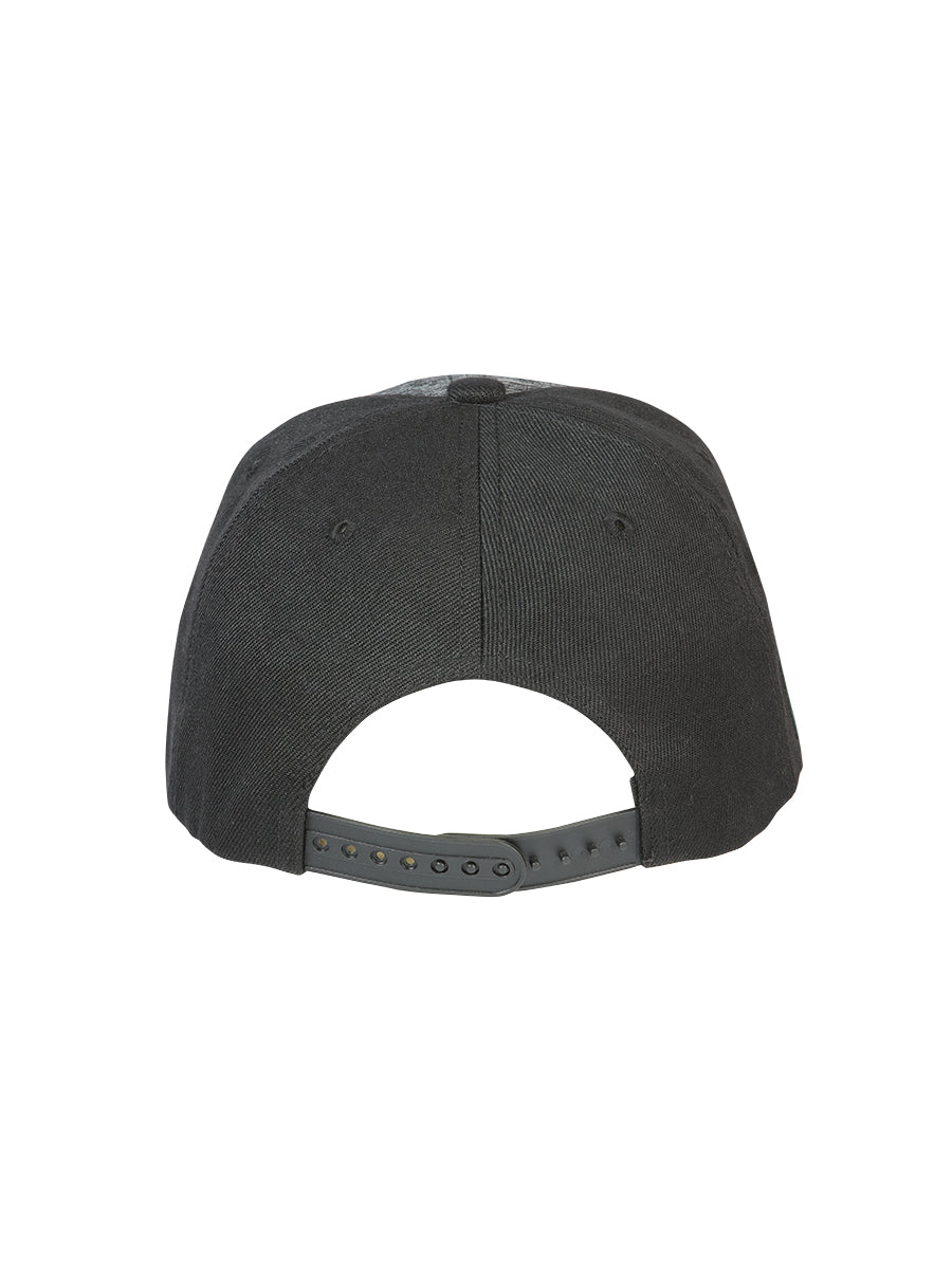 El General Bull Hat-Black/Grey 44371