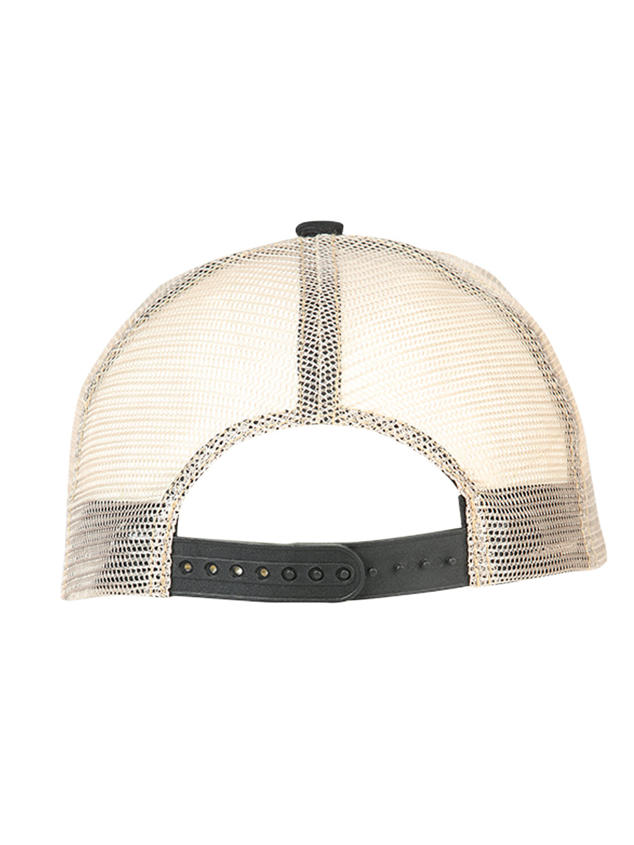 El General Bull Hat- Black/Taupe 44385