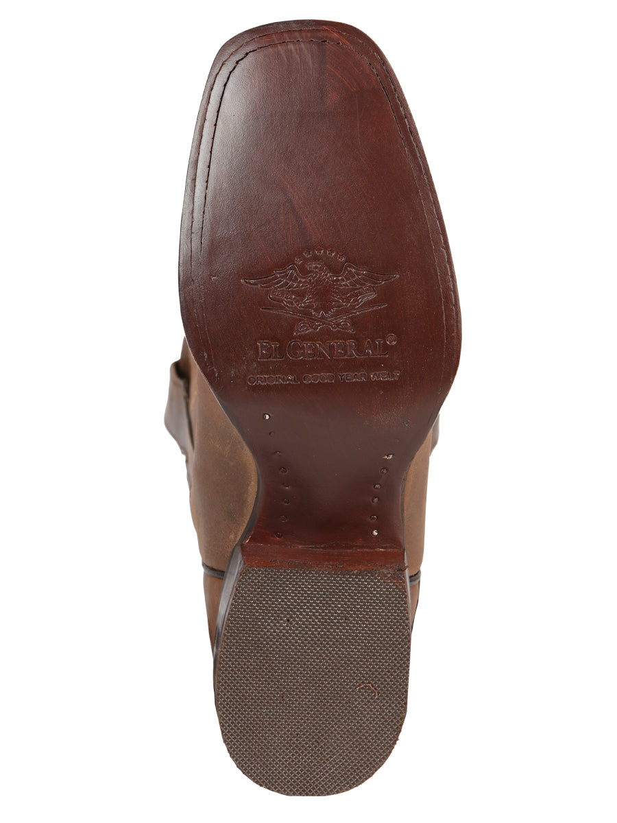 El General Women’s Rodeo Boot - Alazan Brown 44854