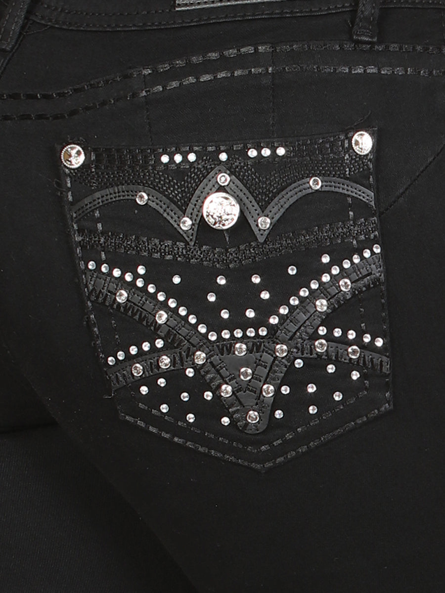 Centenario Hip-Up Skinny Denim Jeans - Black 45318