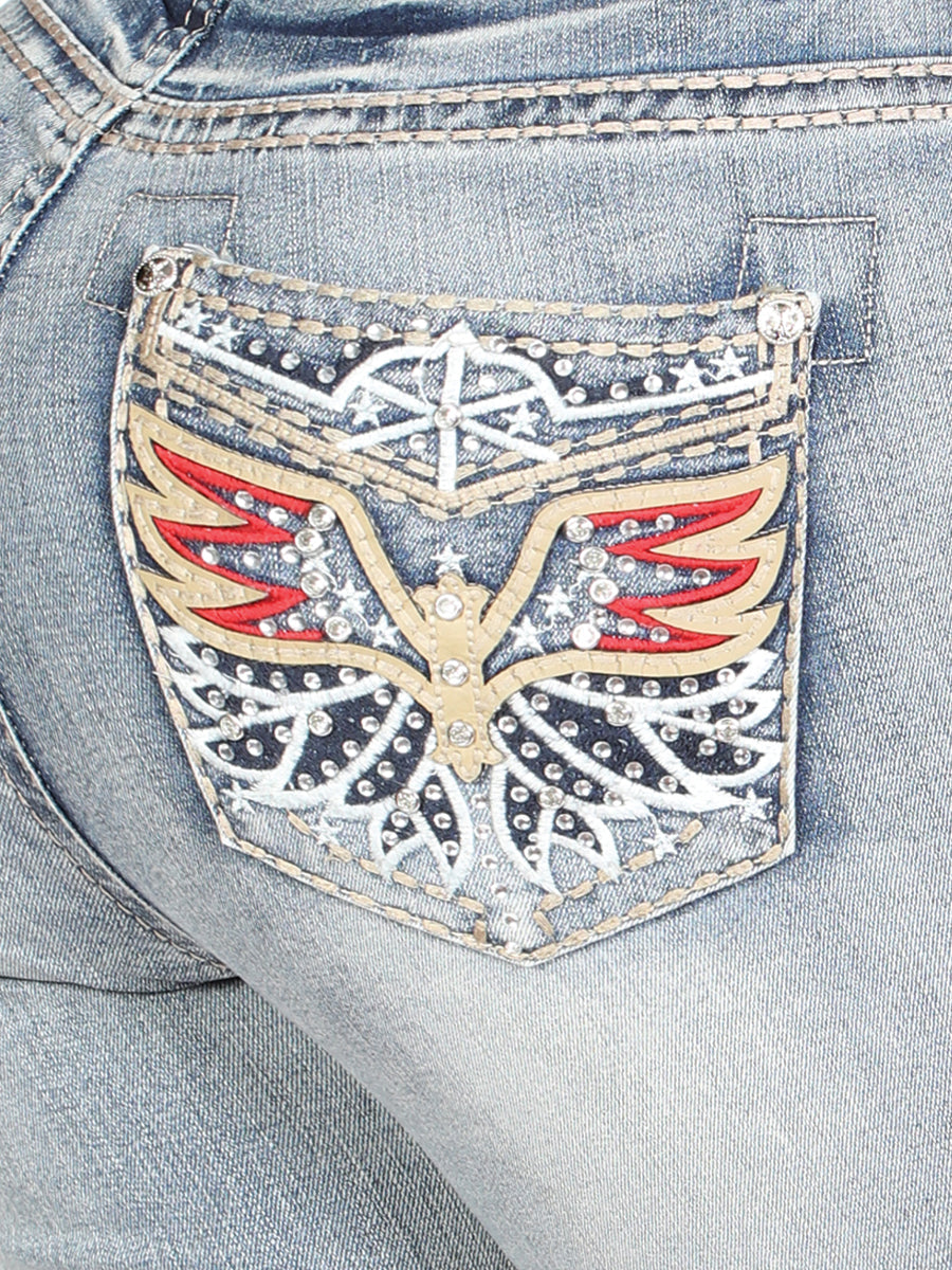 Centenario Bootcut Denim Jeans - Light Blue 45325