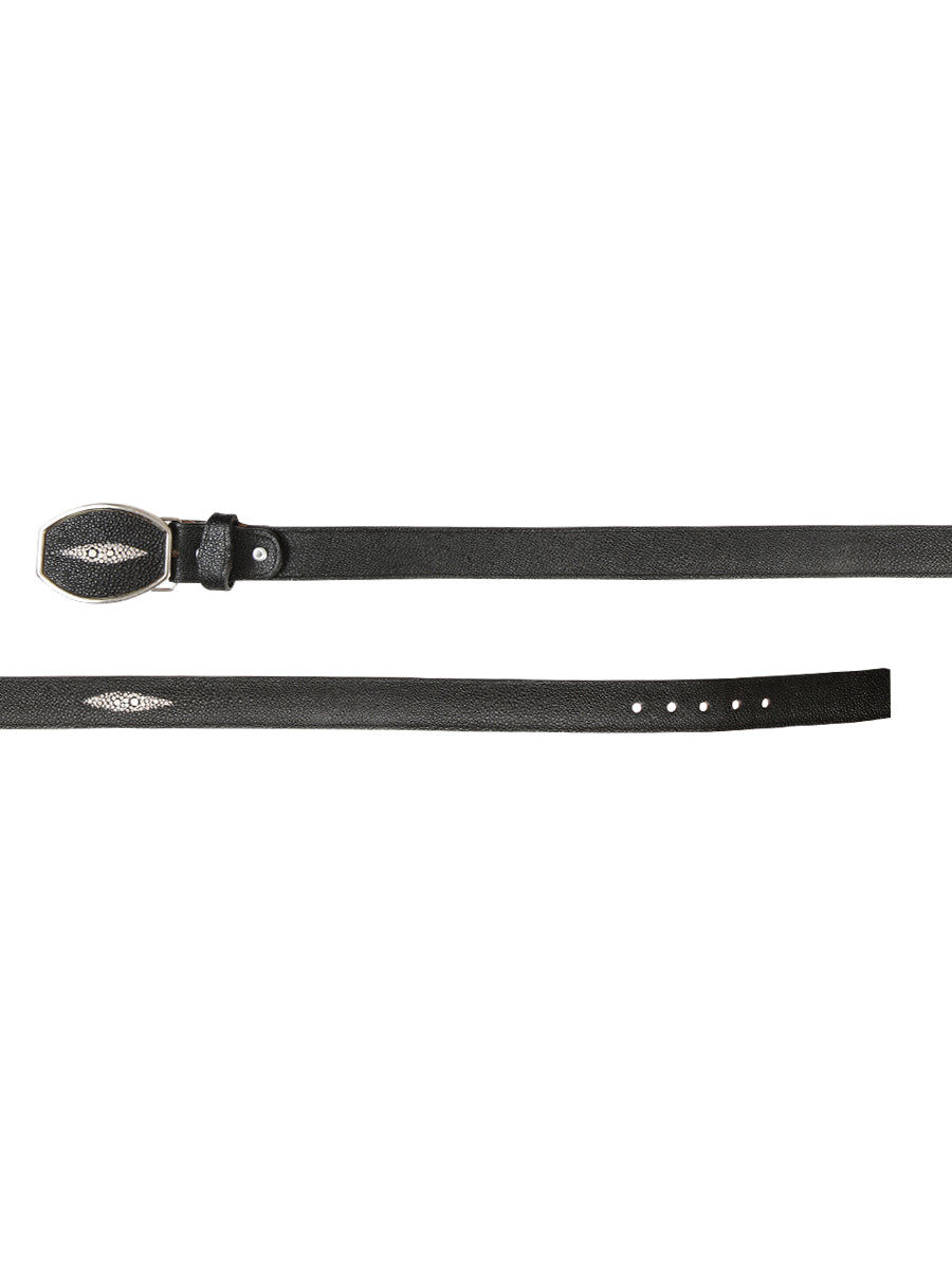 Men’s Vaquero Belt El General Imitation Stingray 45574