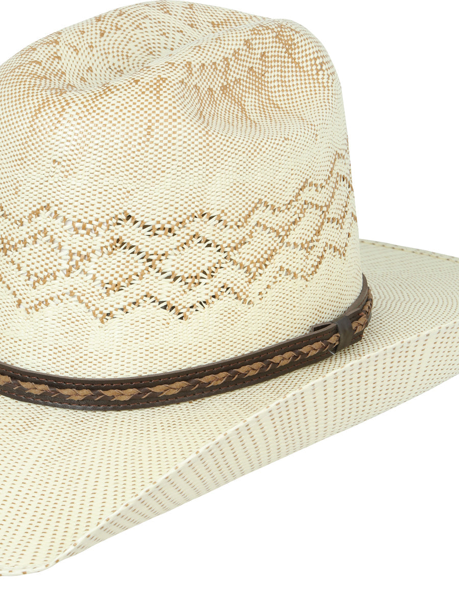 Men’s El General 20X Bangora Western Hat Ringers Crown - Ivory/Tan 45883