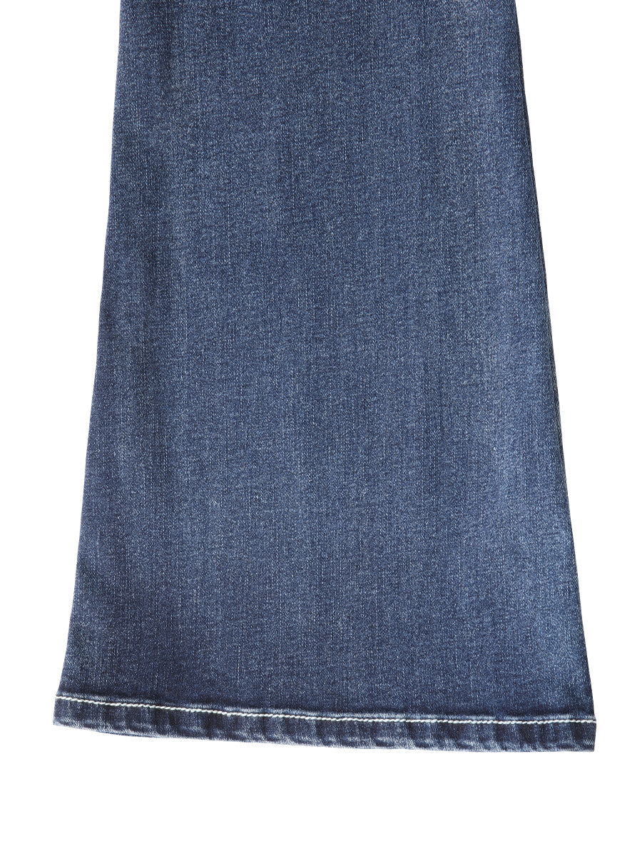 Women's Centenario Bootcut Denim Jeans- Dark Blue 45905