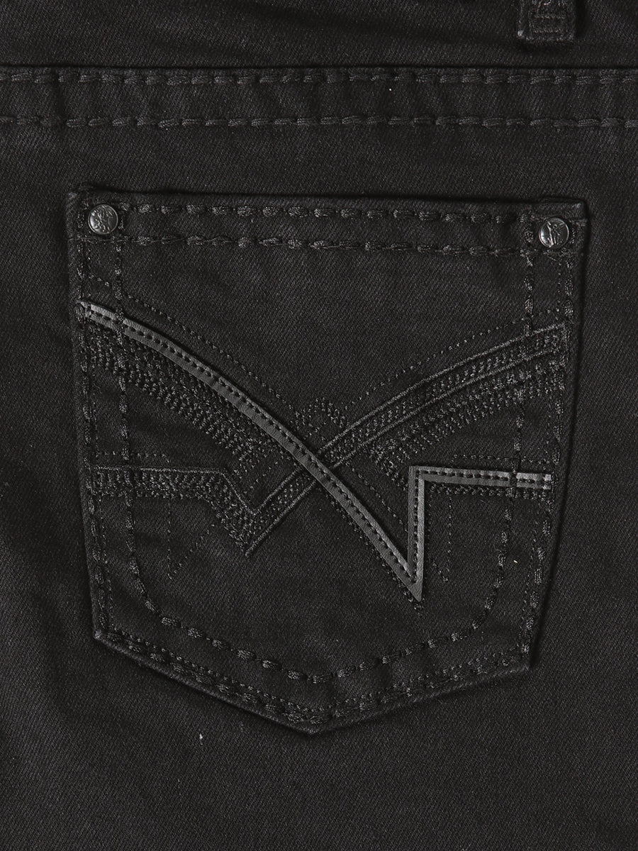 Boys Centenario Premium Bootcut Jeans - Black Denim 45913