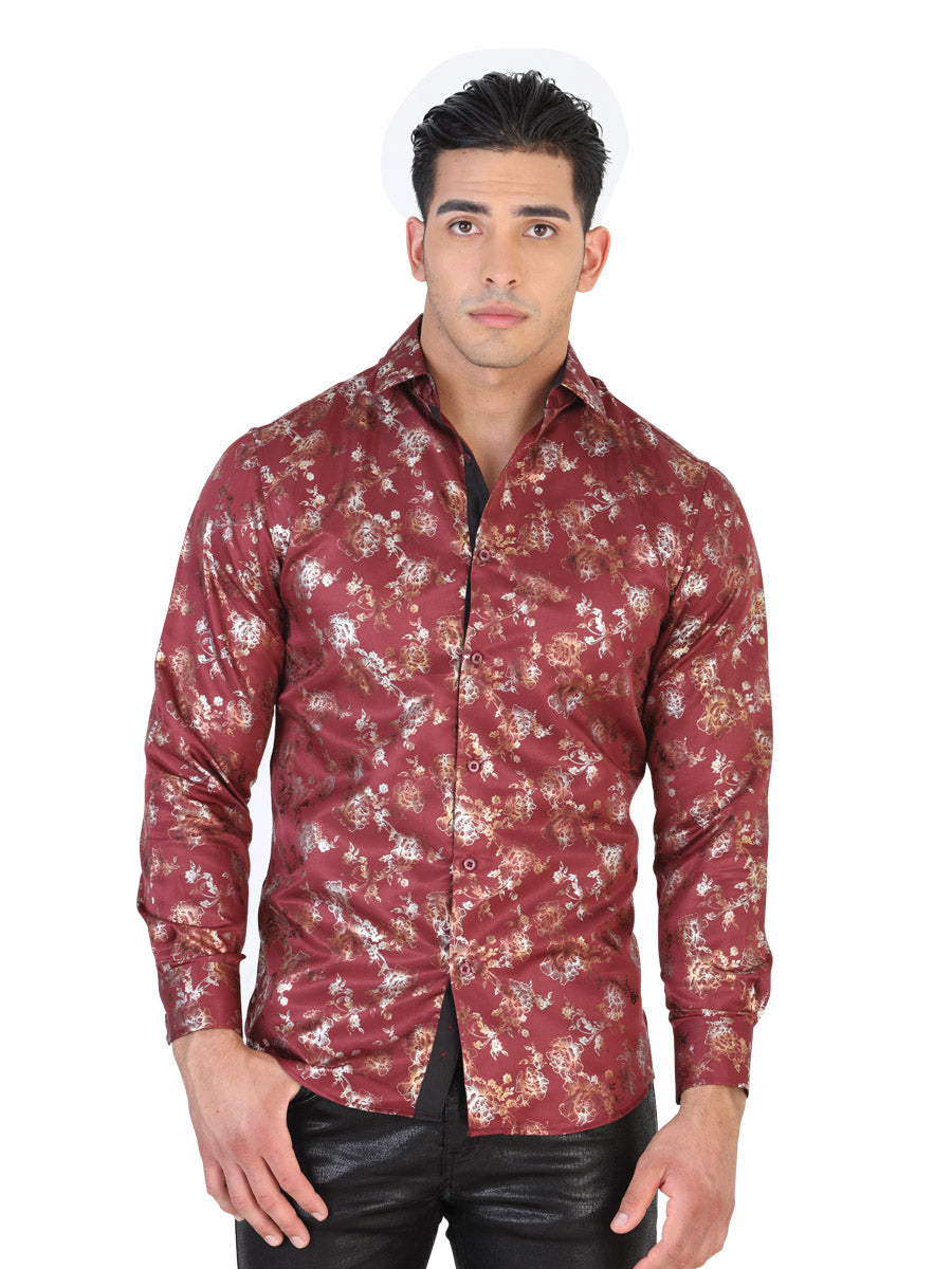 Men's Long Sleeve Casual Shirt "El Señor de los Cielos" 124579
