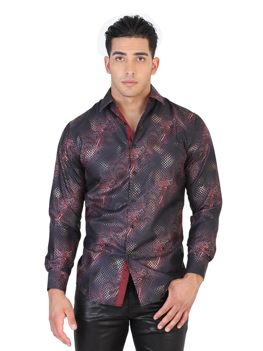Men's Long Sleeve Casual Shirt "El Señor de los Cielos" 124580