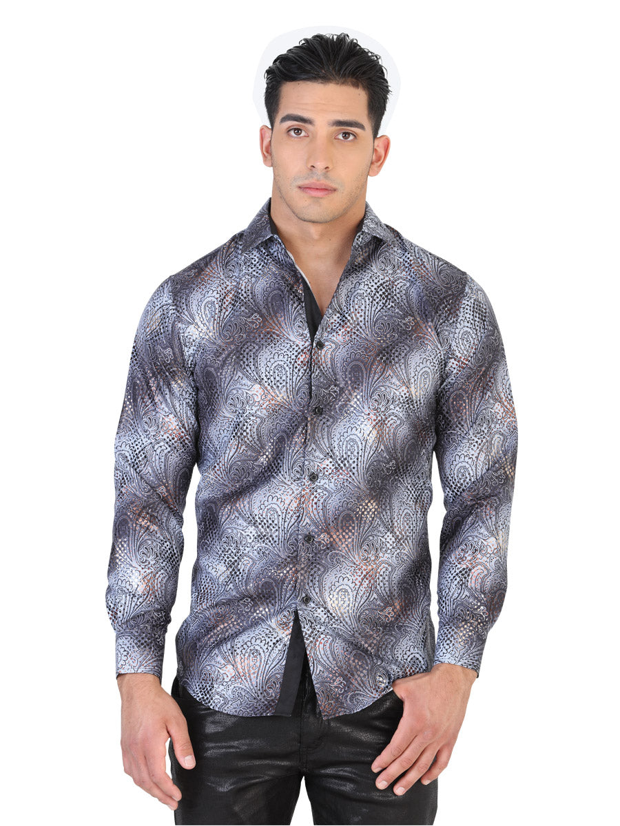 Men's Long Sleeve Casual Shirt El Señor de los Cielos 124582