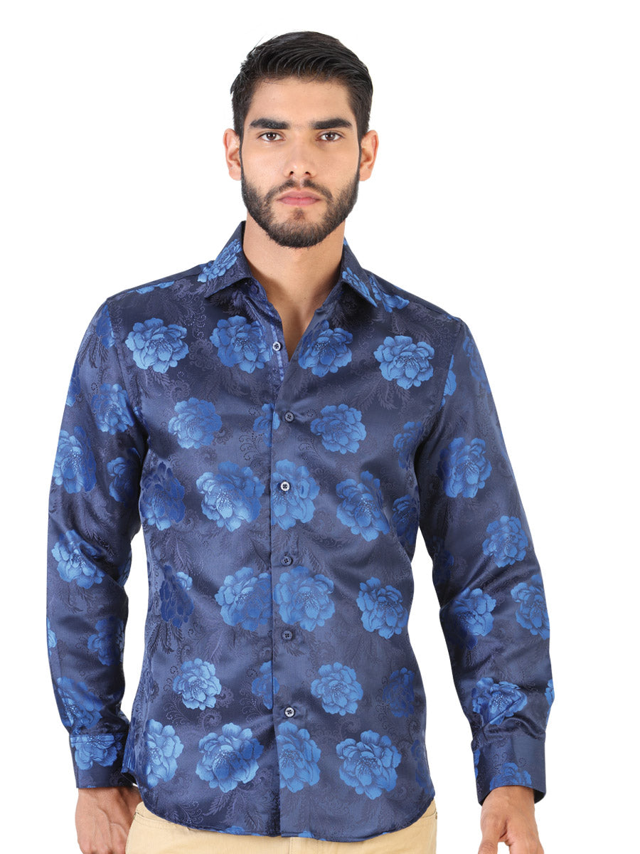 Men's Long Sleeve Casual Shirt "El Señor de los Cielos" 124598