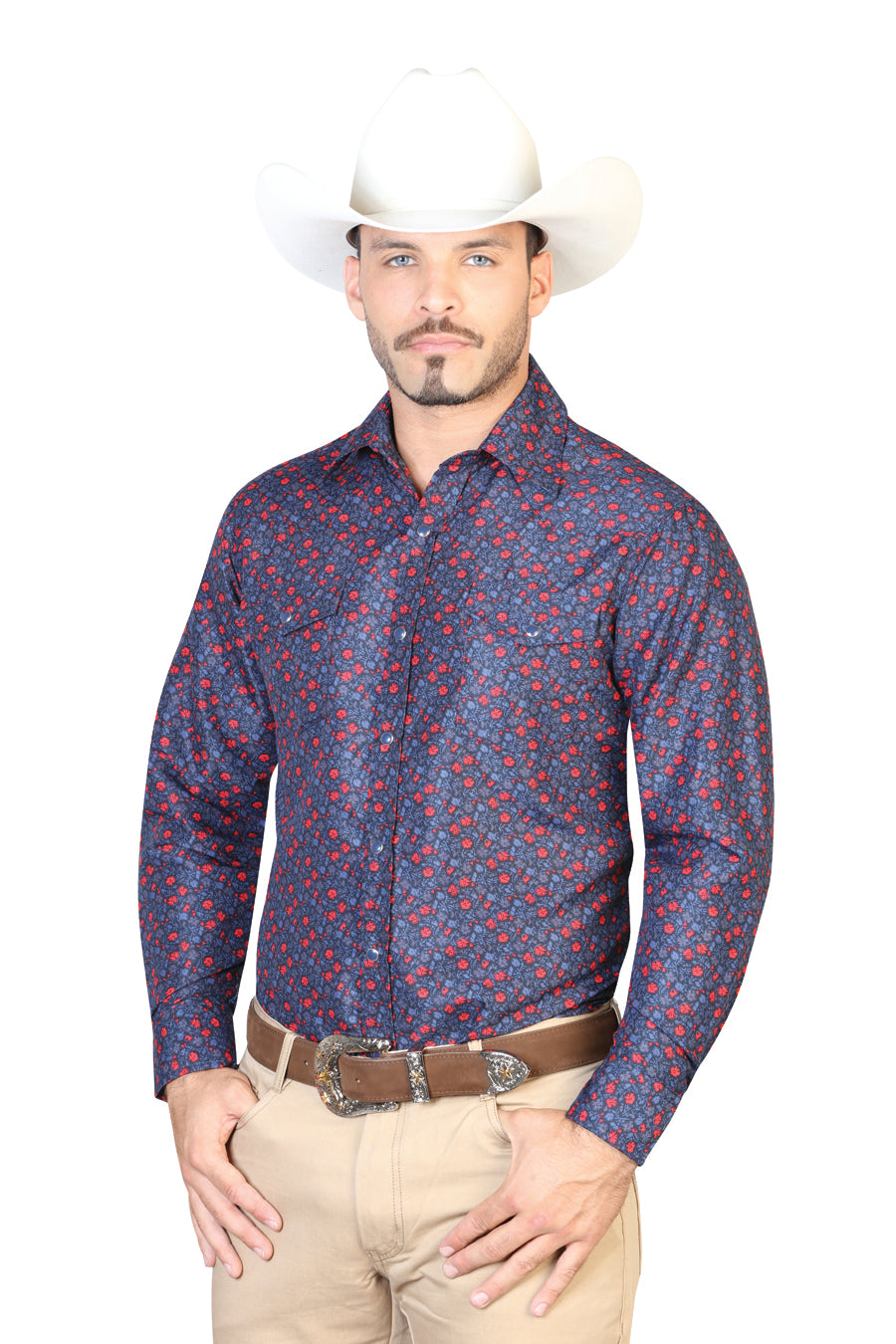 Men's Long Sleeve Denim Shirt El Señor de los Cielos 124778