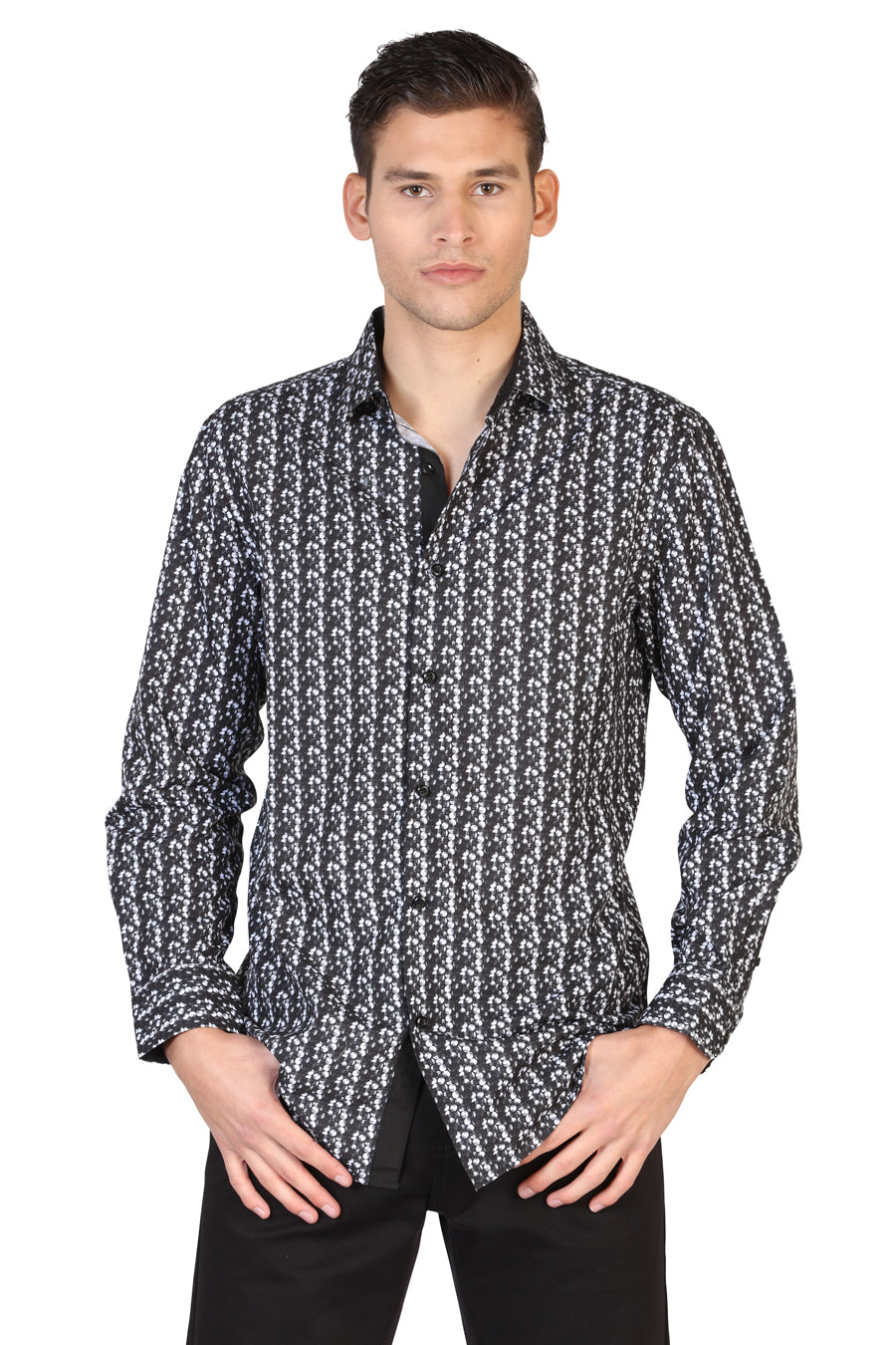 El Señor de los Cielos Long Sleeve Casual Shirt - Stylish and Comfortable 125103