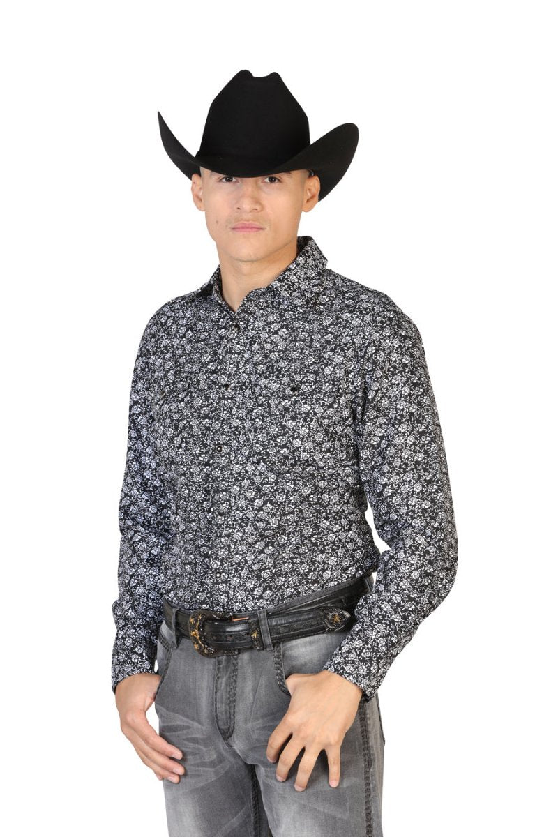 Men's Long Sleeve Denim Shirt El Señor de los Cielos 125204