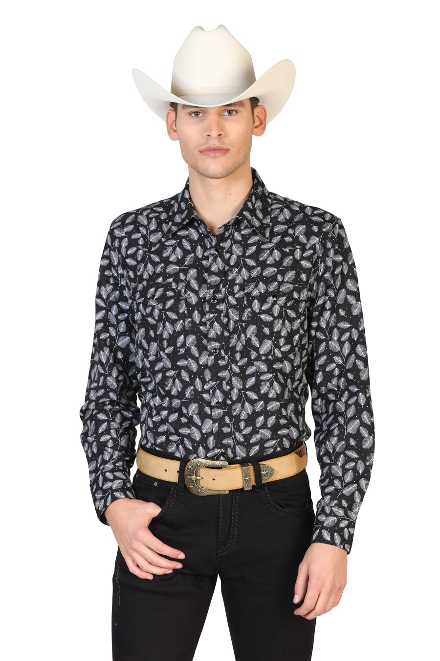 Men's Long Sleeve Denim Shirt El Señor de los Cielos 125224