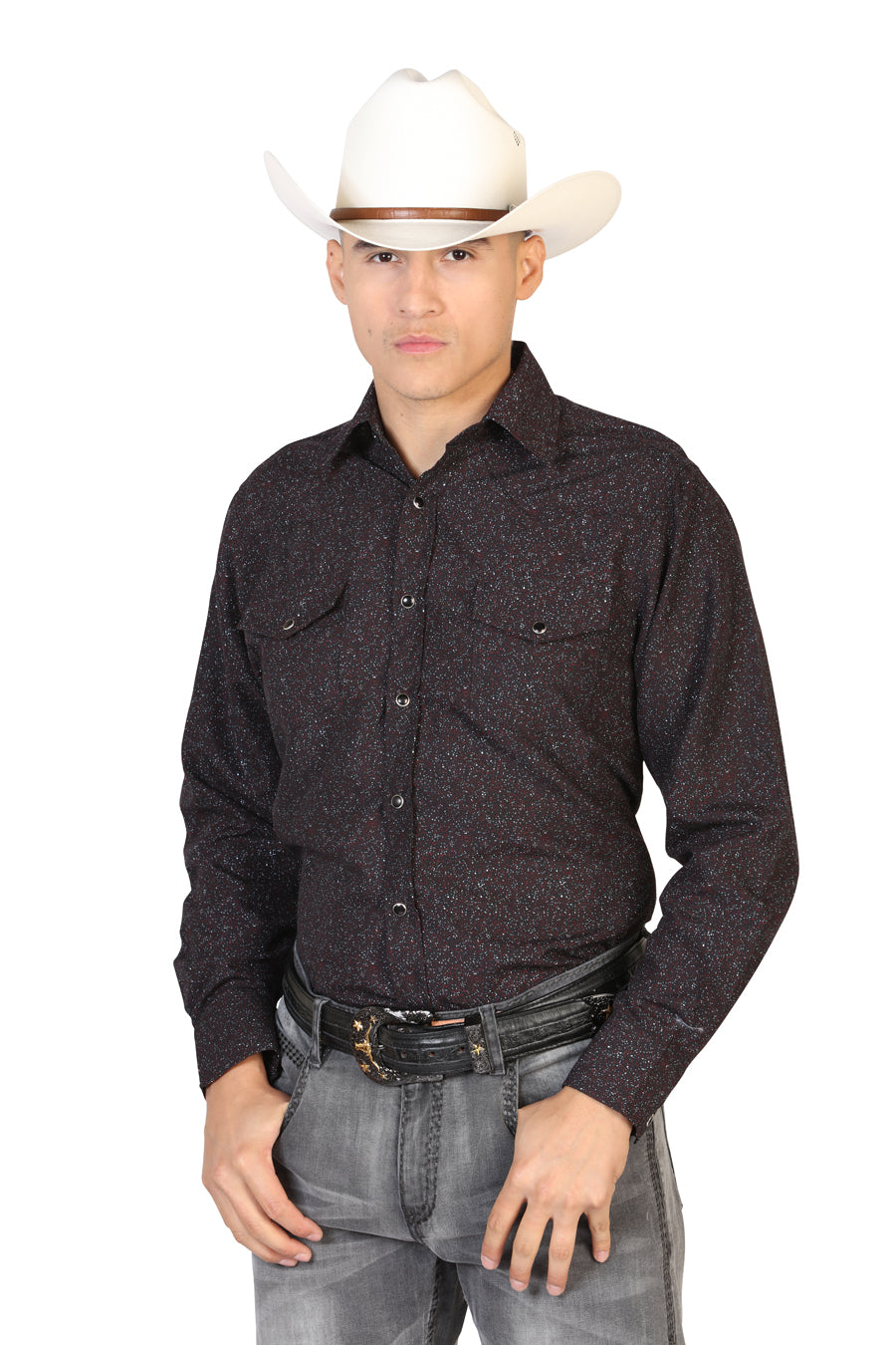 Men's Long Sleeve Denim Shirt El Señor de los Cielos 125270