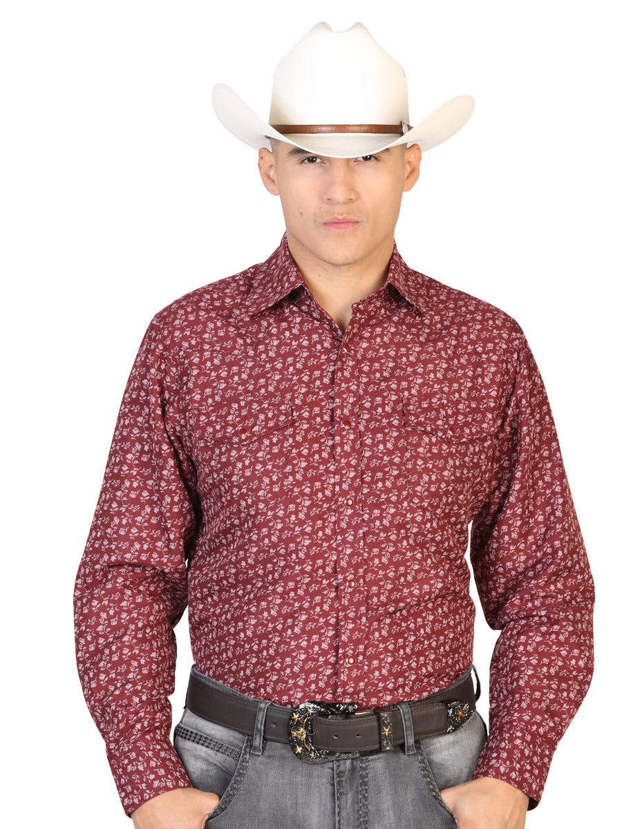 Men's Long Sleeve Denim Shirt El Señor de los Cielos 125307