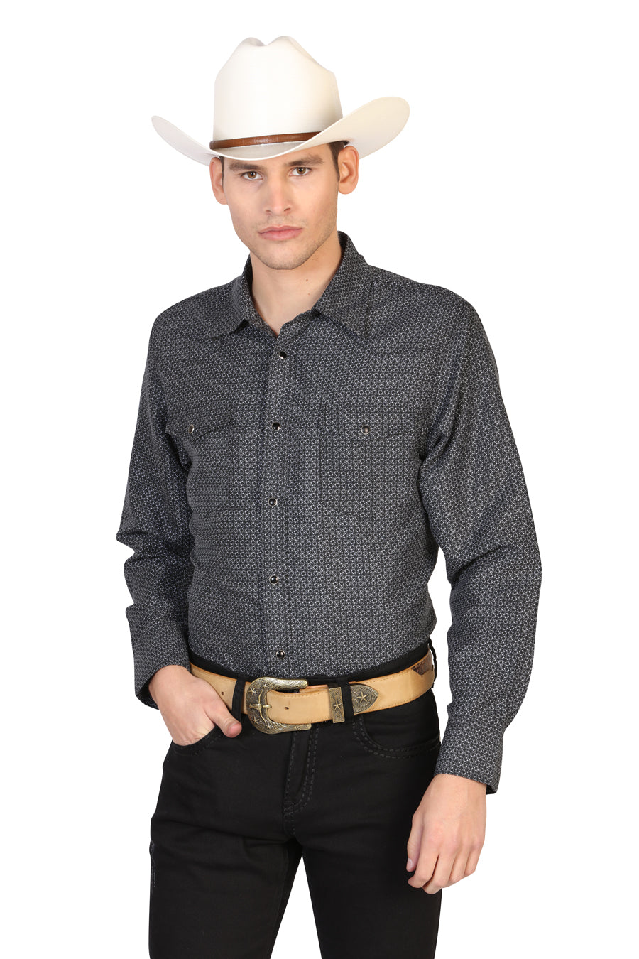 Men's Long Sleeve Denim Shirt El Señor de los Cielos
125322