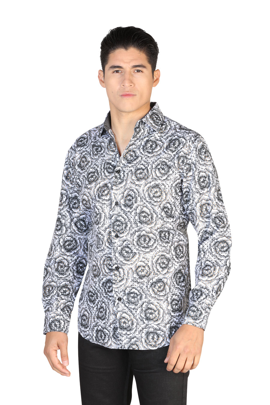 El Señor de los Cielos Long Sleeve Casual Shirt – Stylish & Comfortable 125346
