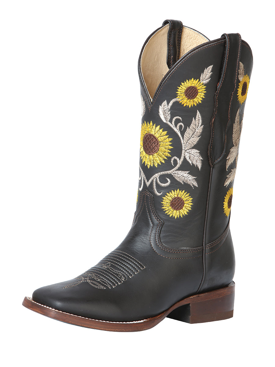 Centenario Rodeo Boots - Girasoles Crazy Choco Leather 126095