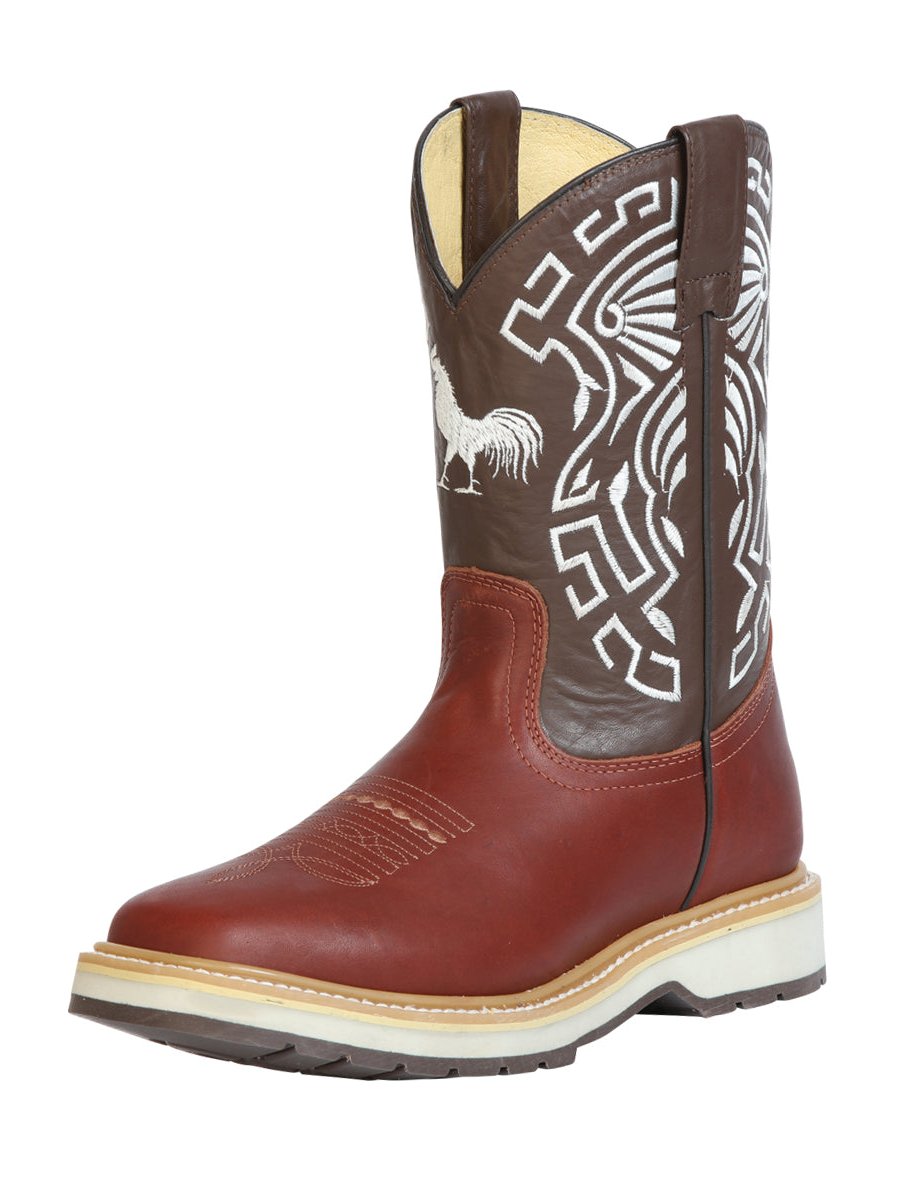 "Centenario" Rodeo Boot with Rooster Design 126203