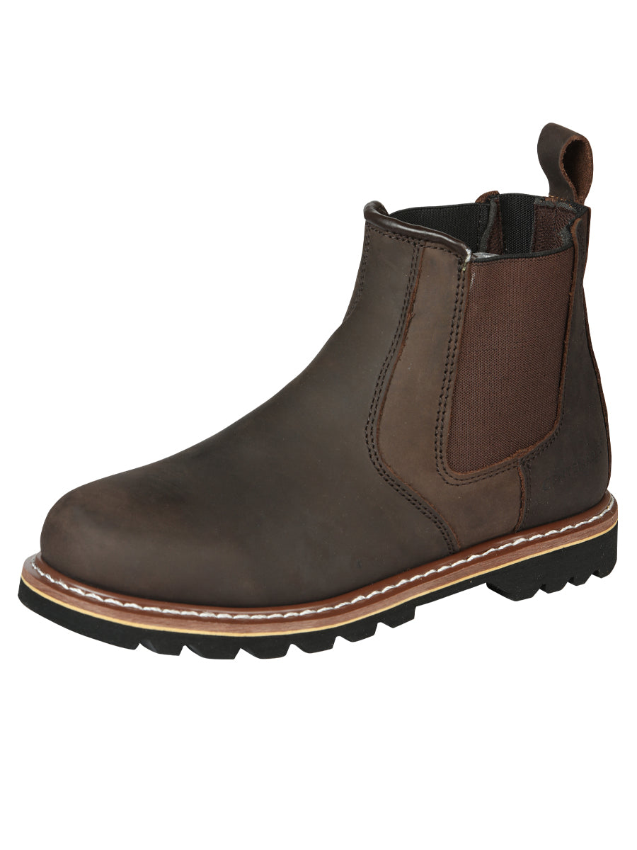 Centenario Work Ankle Boots - Light Crazy Coffee 128697