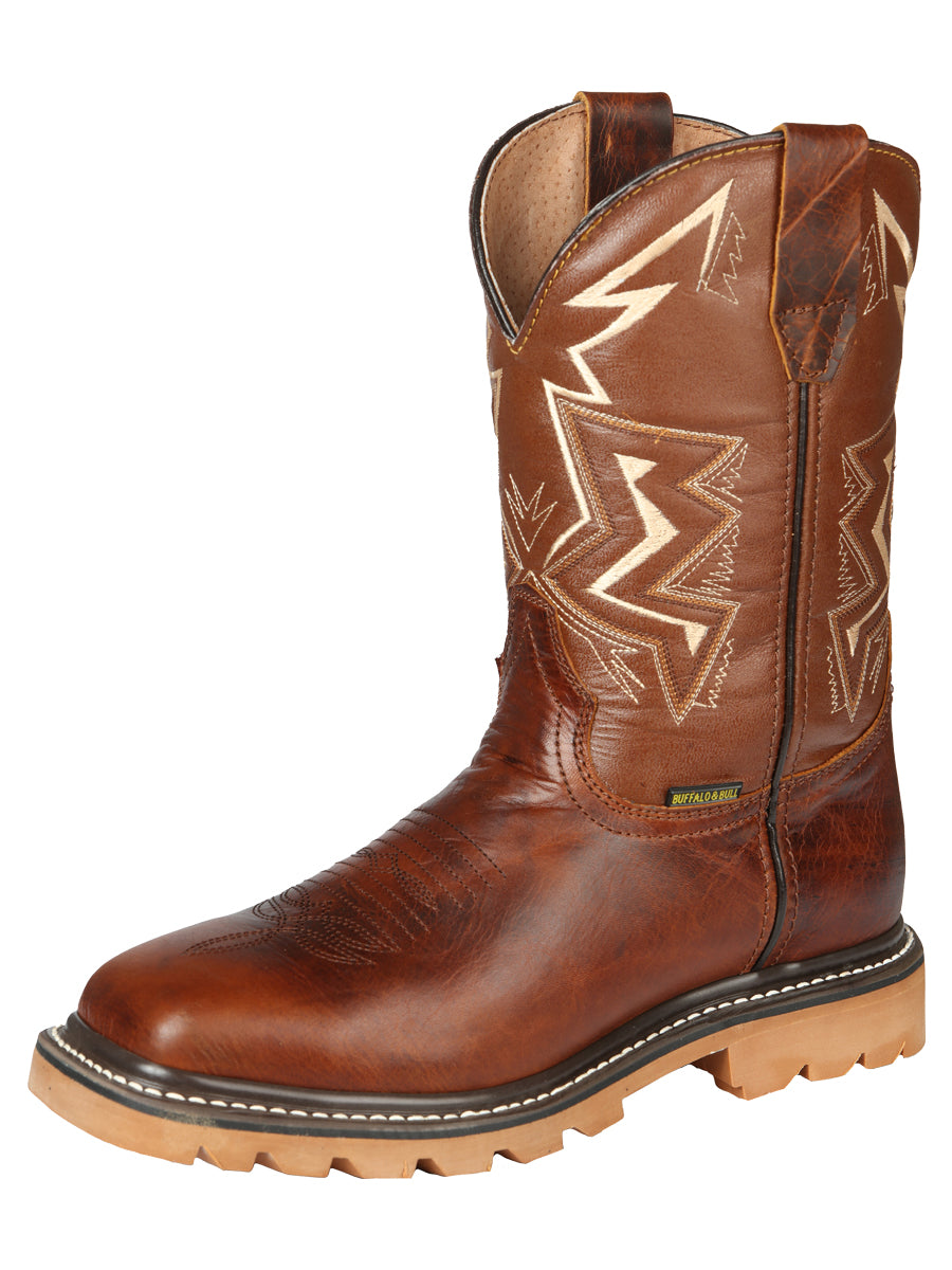 "Buffalo & Bull" Honey Work Boot with Safety Toe 170895