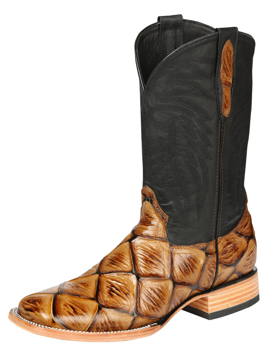 Imitation Rodeo Boots - Honey Pirarucu 171356