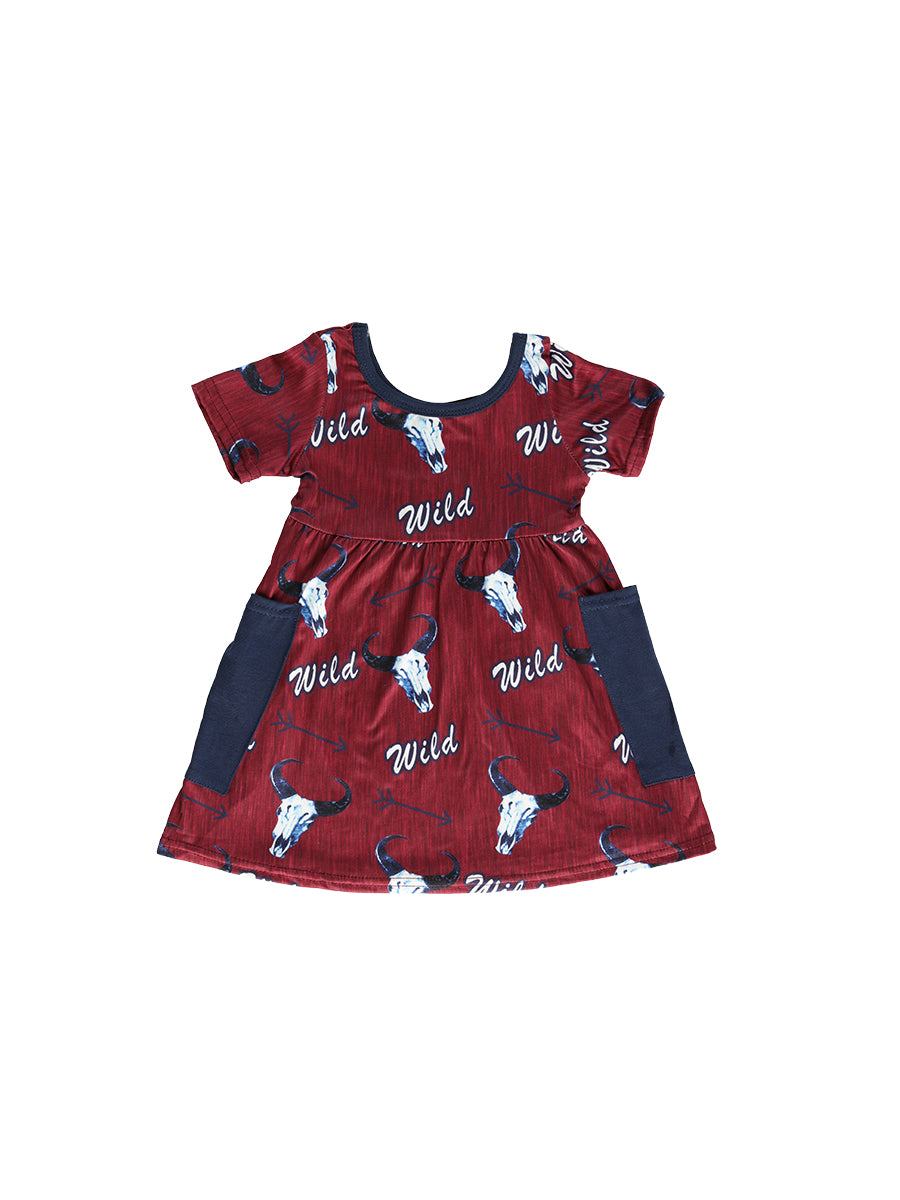 El General Kids Dress- Burgundy 702010 El Norteo Family Store El General Kids Dress- Burgundy 702010 El Norteo Family Store