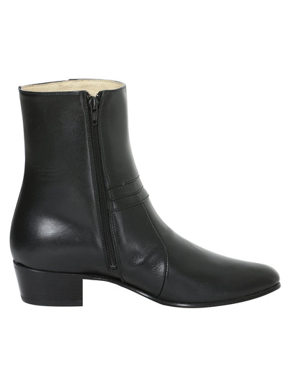 EL Besserro Dress Boot- Black Leather 199