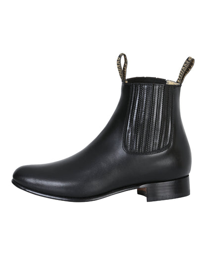 El Besserro Charro Boot - Leather Black 207