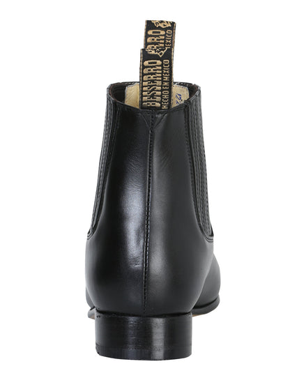 El Besserro Charro Boot - Leather Black 207