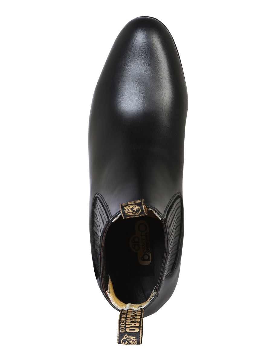 El Besserro Charro Boot - Leather Black 207