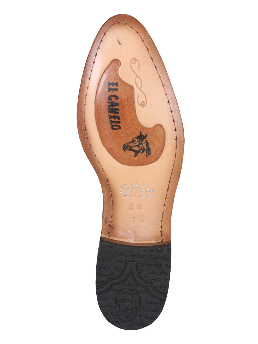 El Canelo - Charro Ankle Boot   - Atlas Black 232
