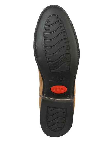 Establo Men's Work Boot - Leather Nobuck - Cinnamon 303