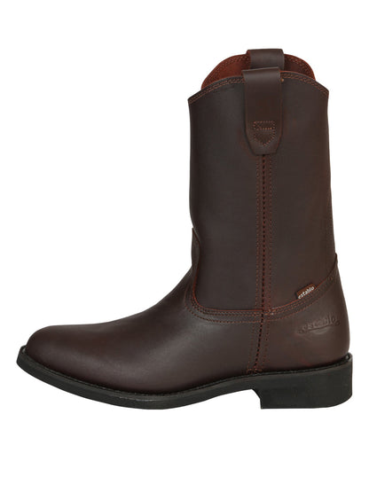 Establo Men's Work Boot - Leather  Grasso - Shedron 316