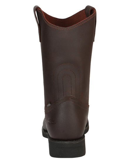 Establo Men's Work Boot - Leather  Grasso - Shedron 316