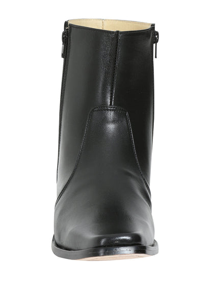 EL Besserro Men's Dress Boot - Goat Leather Black 10661