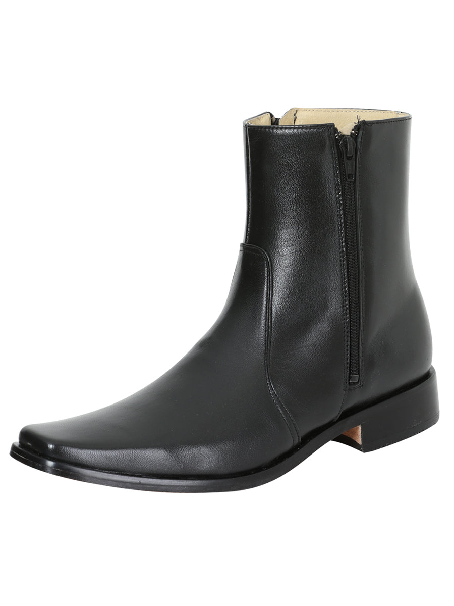 EL Besserro Men's Dress Boot - Goat Leather Black 10661