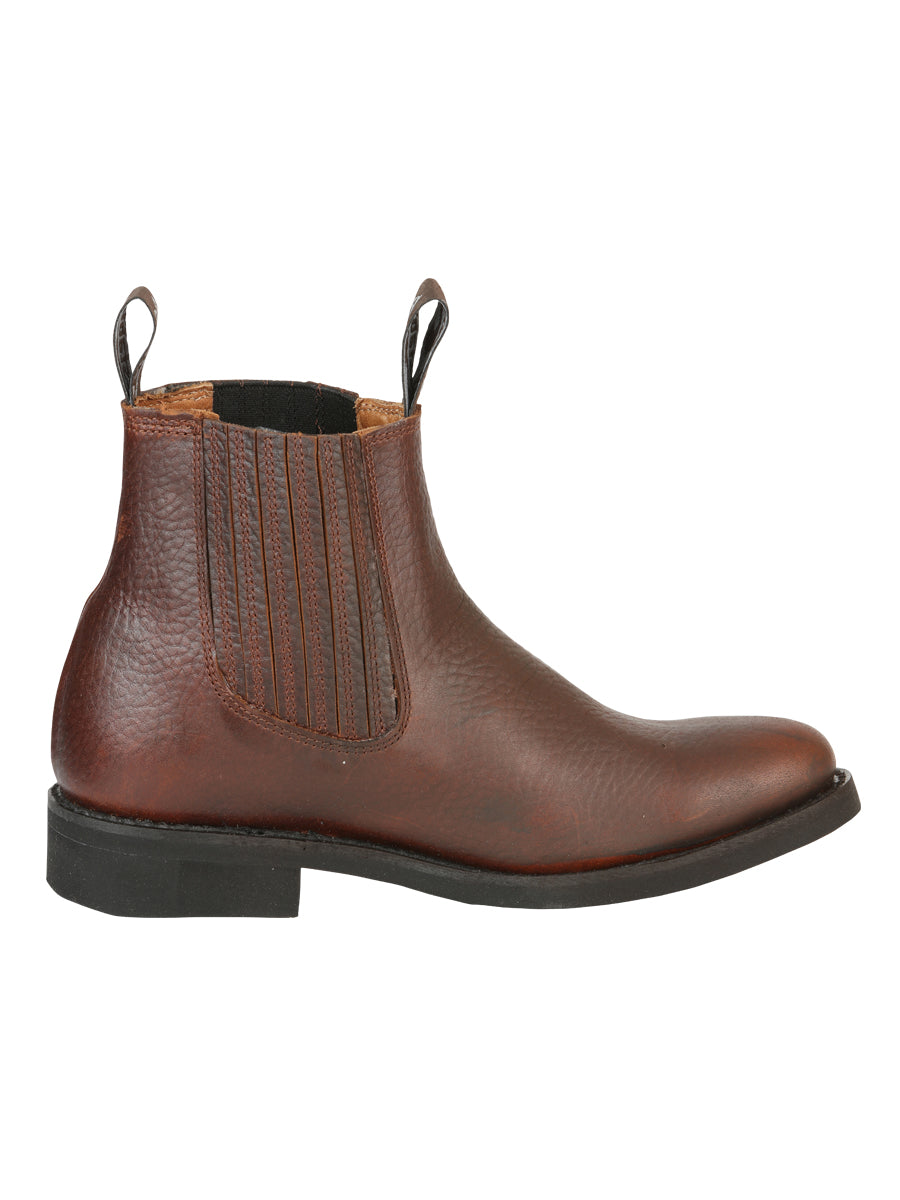 Establo Men’s Work Ankle Boot - Bull Fight Leather - Honey 22954