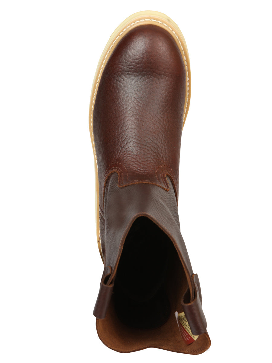 Establo Men’s Work Boot Bull Fight Leather - Honey 23369