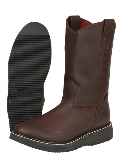 Establo Men’s Work Boot Grasso Leather

 - Vino 24962
