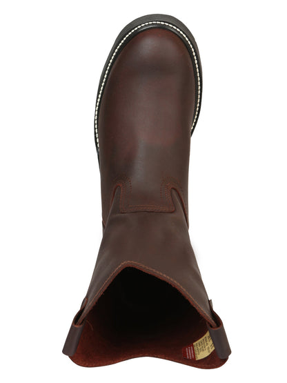 Establo Men’s Work Boot Grasso Leather

 - Vino 24962
