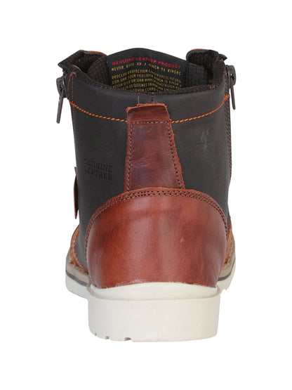 Procliff Protection Pull Up Work Boot- Wine 35209
