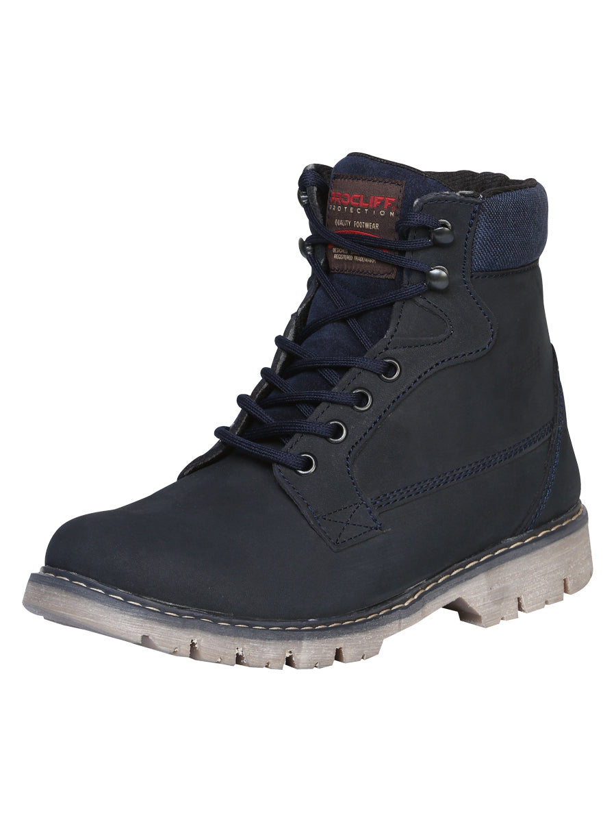 Procliff Womens/Youth Protection Nobuck Work Boot- Blue. 35226