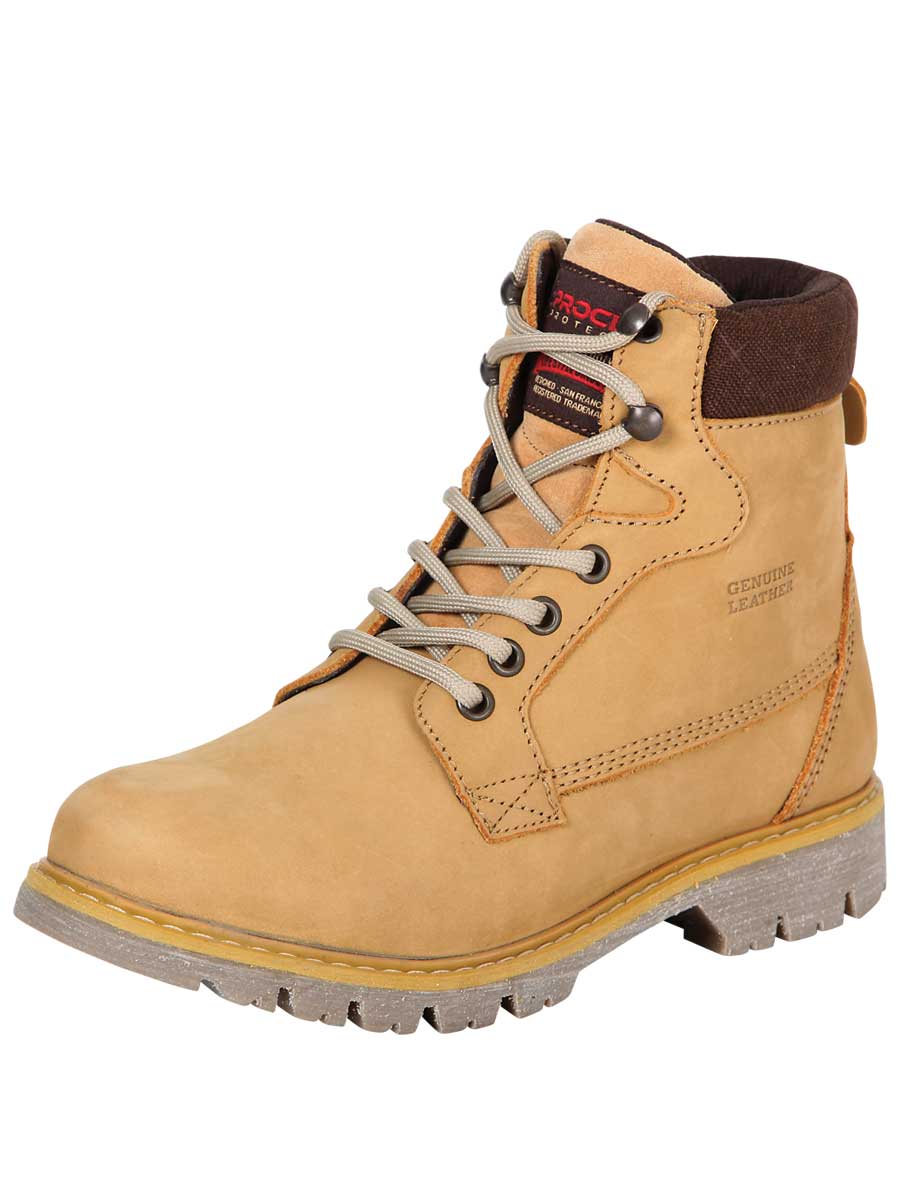 Procliff Womens/Youth Protection Lace-Up Work Boot - Honey Brown  35227