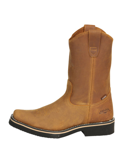 Establo Men’s Work Boot - Crazy Leather in Mango

 41530