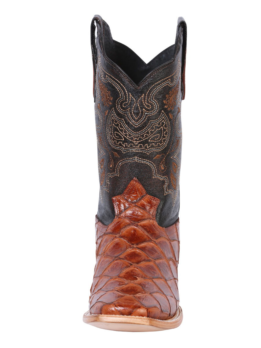 El General Rodeo Boot - Imitación  Pirarucu - Cognac 41793