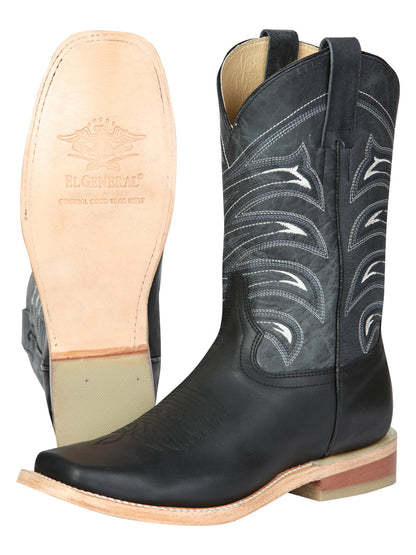 El General Rodeo Boot - Crazy Black 42994