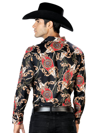 Black Gold Casual Long Sleeve Shirt 43543
