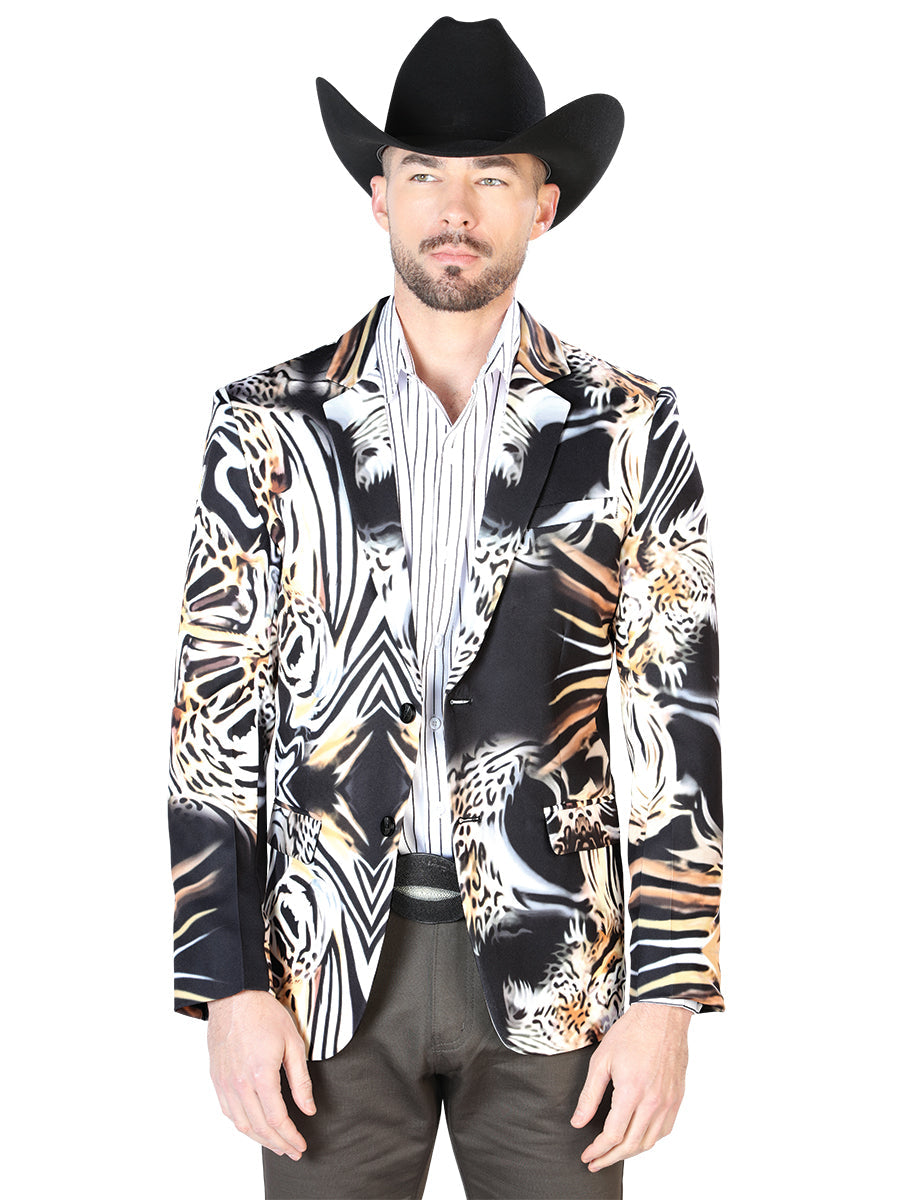 Blazer Senor De Los Cielos Lycra Black/Gold 44001